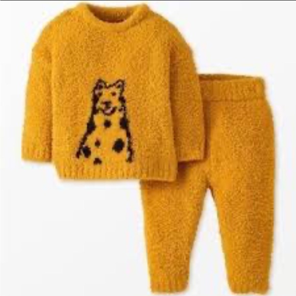 Hanna Andersson Other - Hanna Andersson Mustard Kids' Sweater and Pants Set